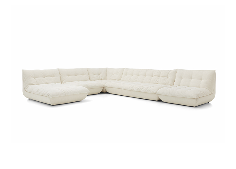 Weißes Sofa