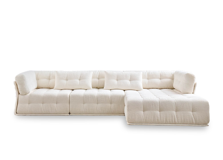 Weißes Sofa Freisteller