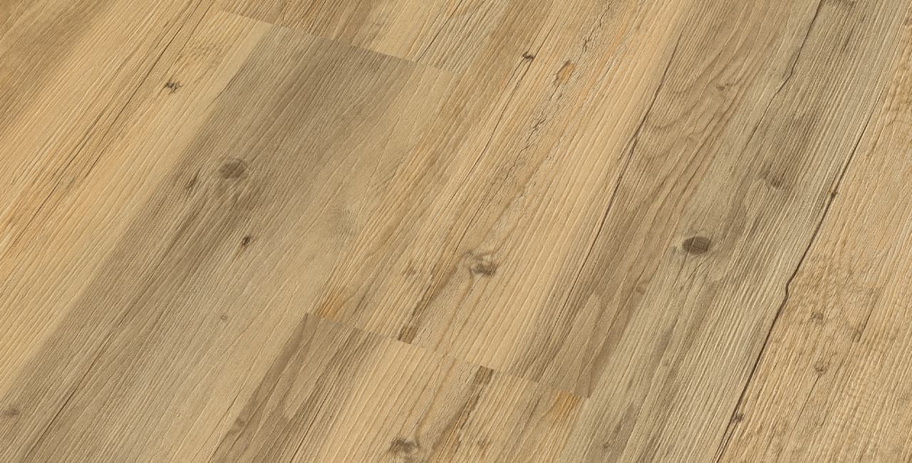 Detailbild von Vinylboden in Holzoptik
