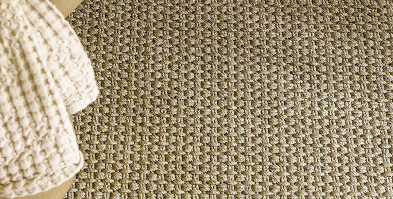 Handgefertigter Teppich Detailbild
