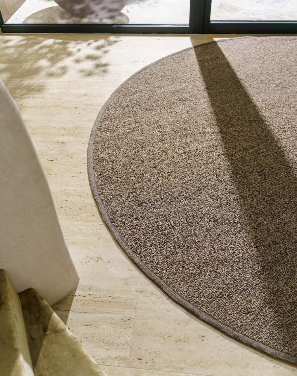 Runder Teppich Detailbild