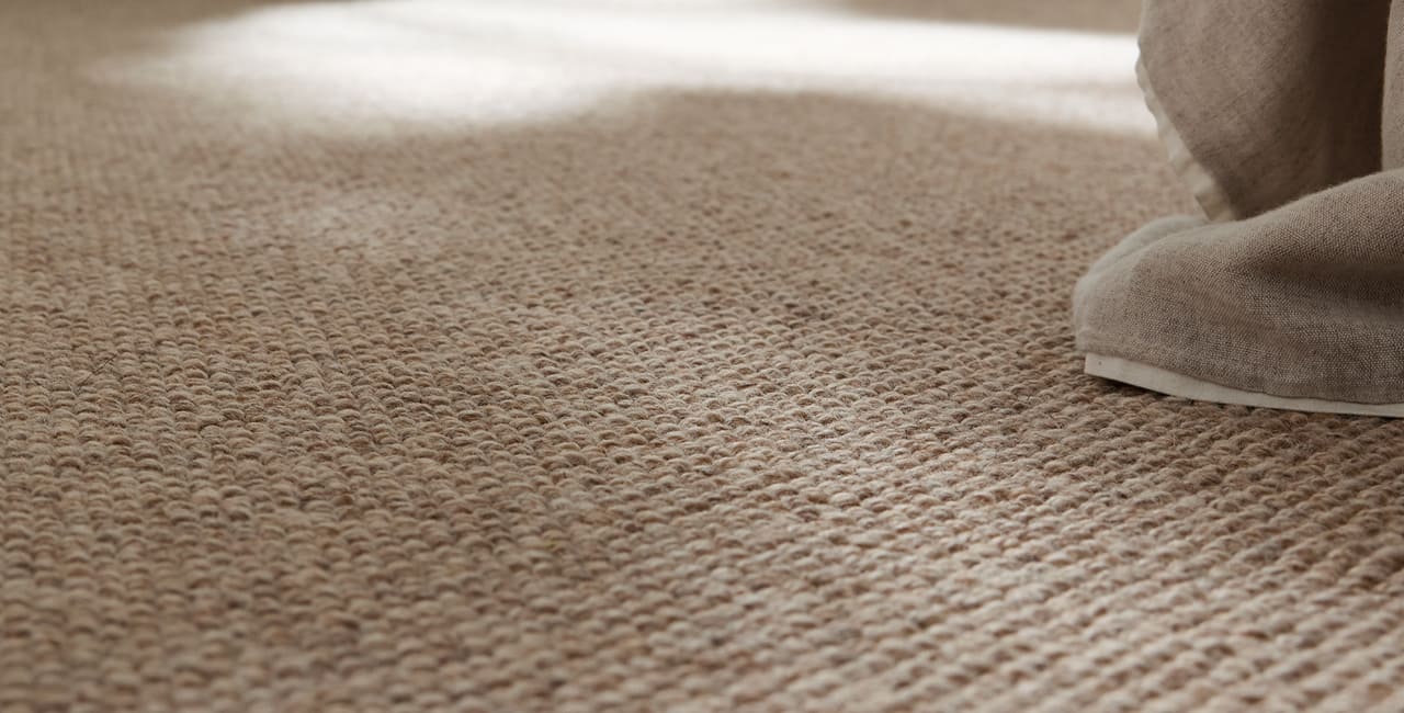 Teppich aus Naturfasern Detailbild