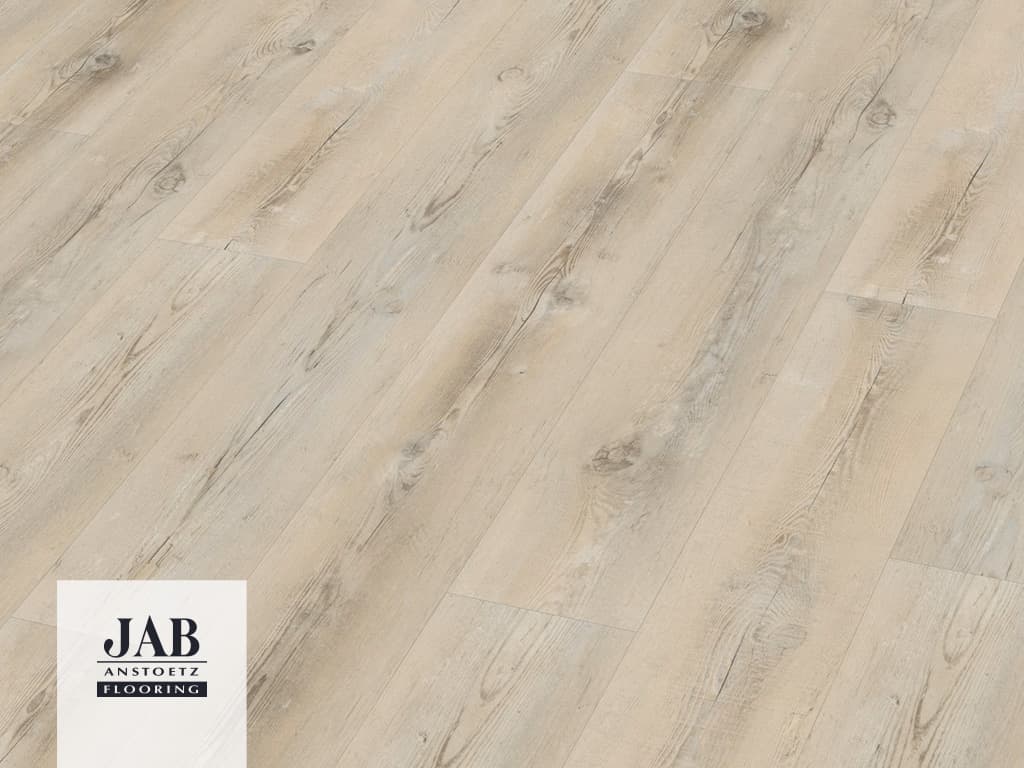 Vinylboden in Holzoptikin braun, grau Detaiaufnahme 
