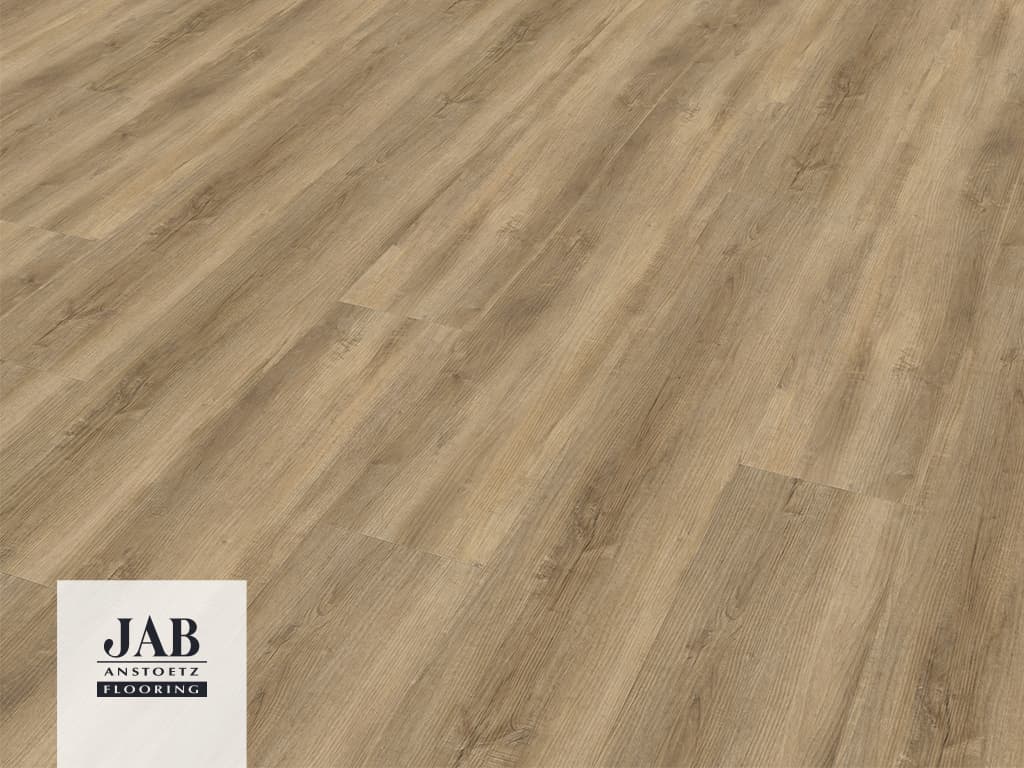 Vinylboden in Holzbodenoptik.