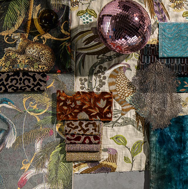 Textil-Collage